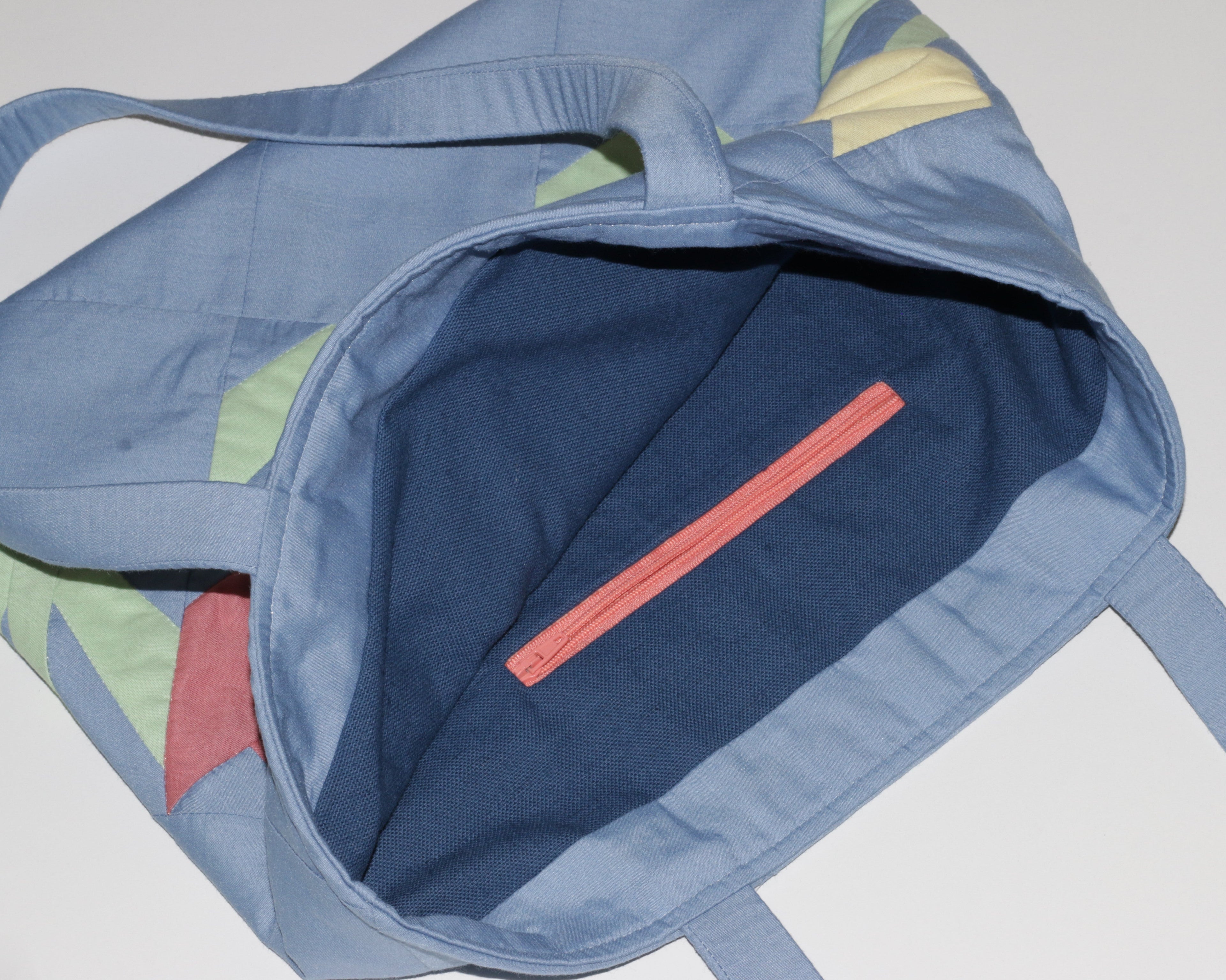Quilted Patchwork Tulip Bag