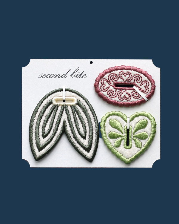 Petal, Oval, & Heart Button Accessory Set