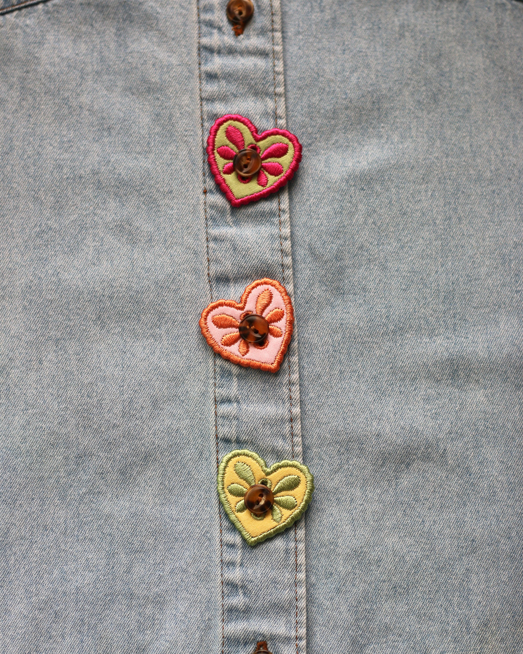 Heart Button Accessories, Set of 3