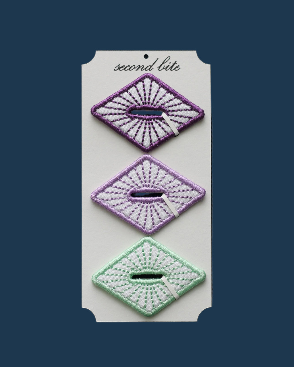 Diamond Button Accessories, Set of 3