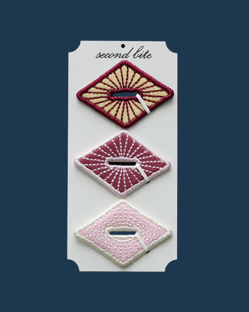 Diamond Button Accessories, Set of 3