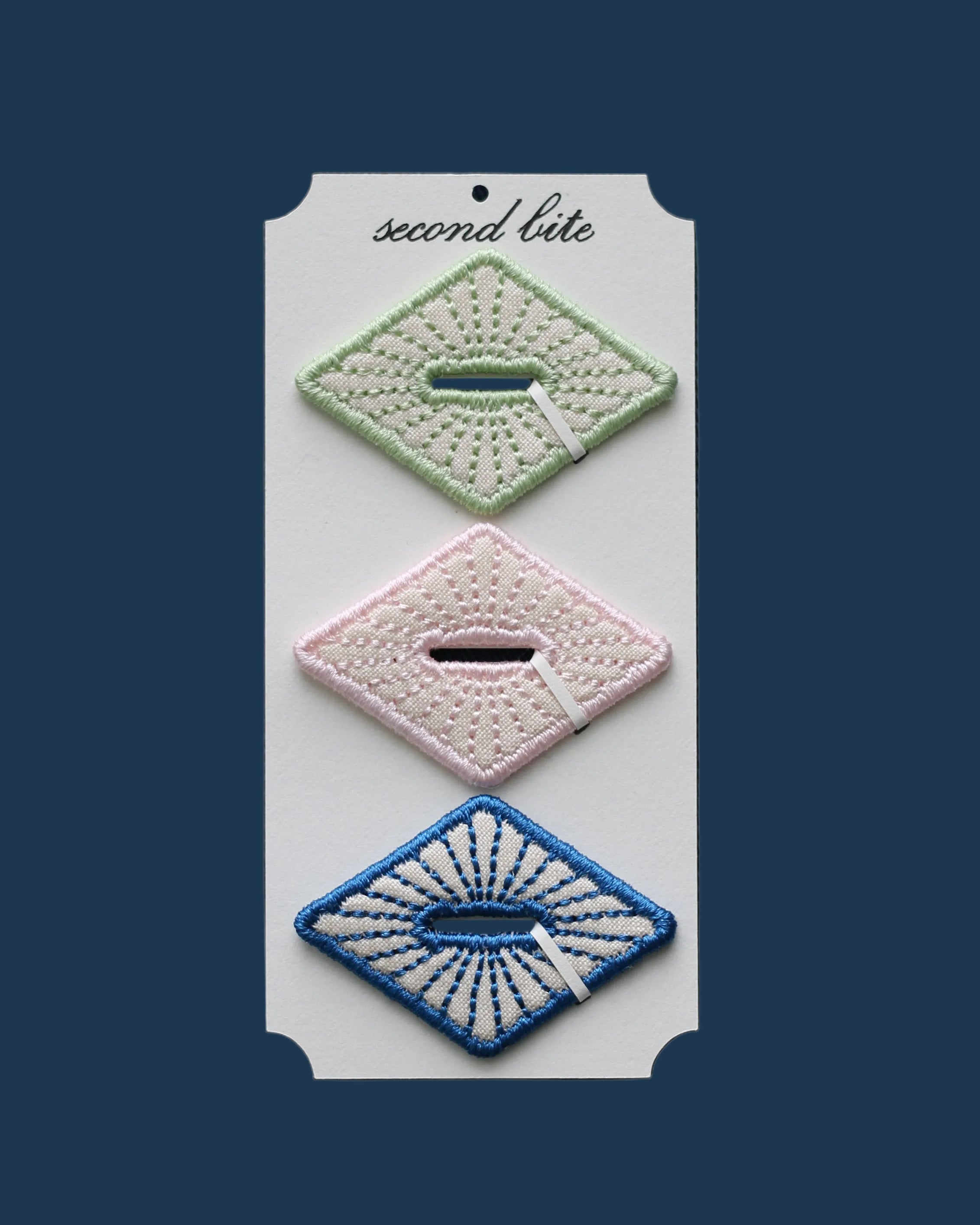 Diamond Button Accessories, Set of 3