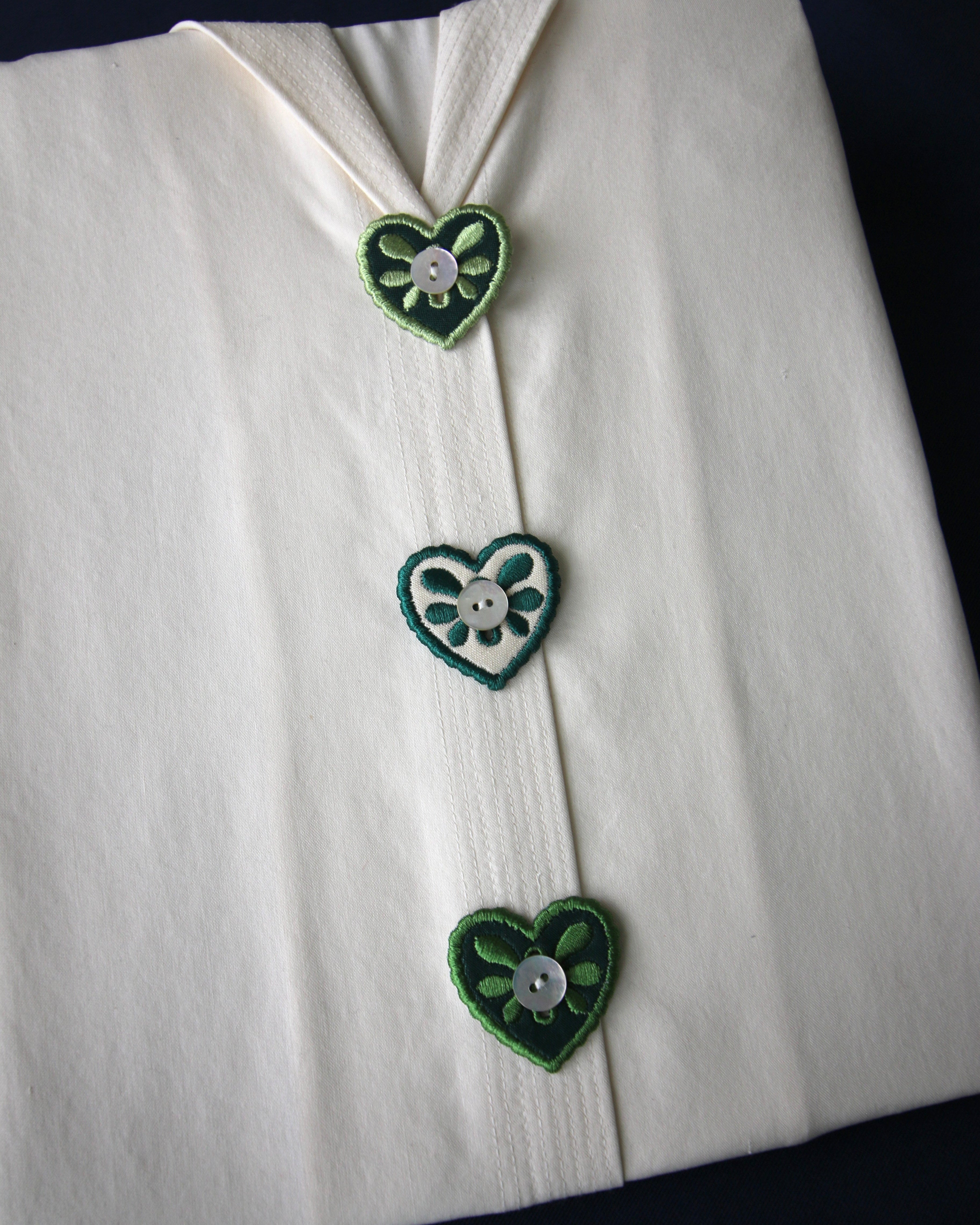 Heart Button Accessories, Set of 3
