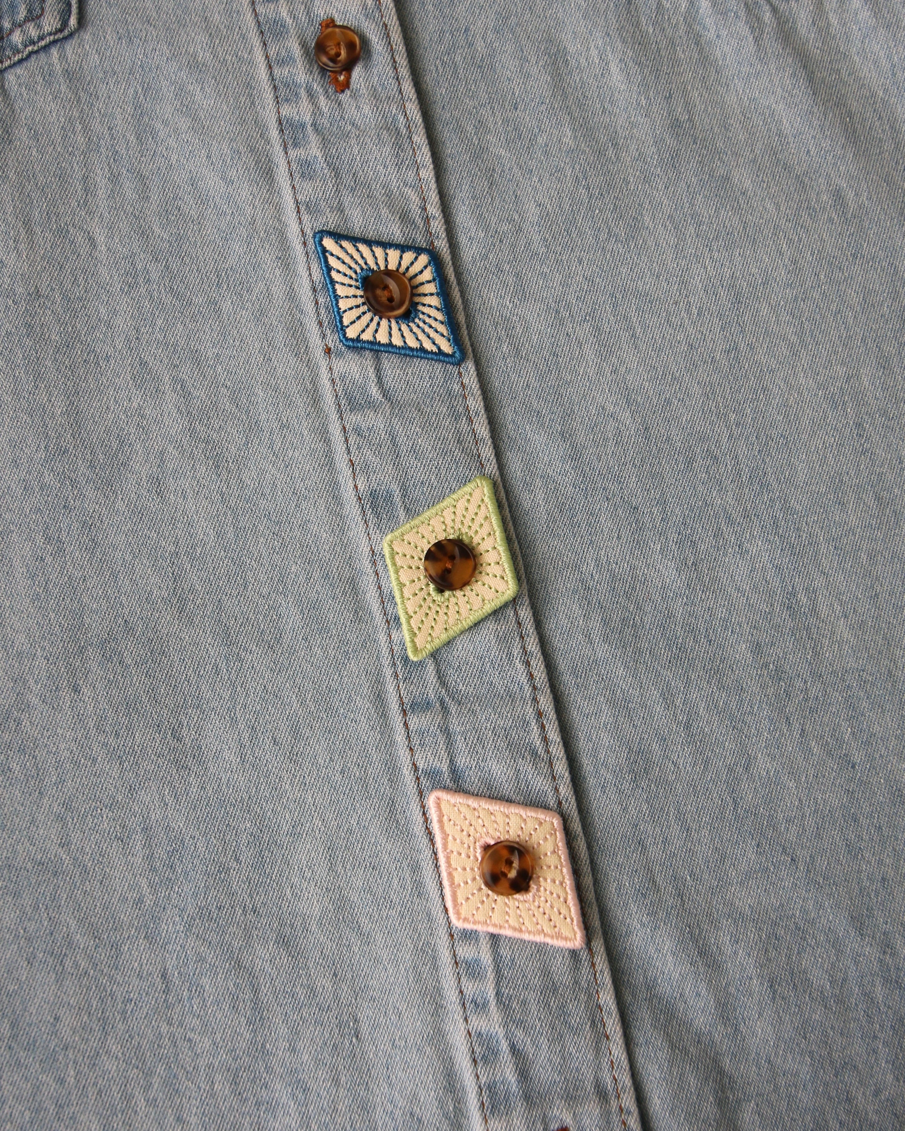 Diamond Button Accessories, Set of 3