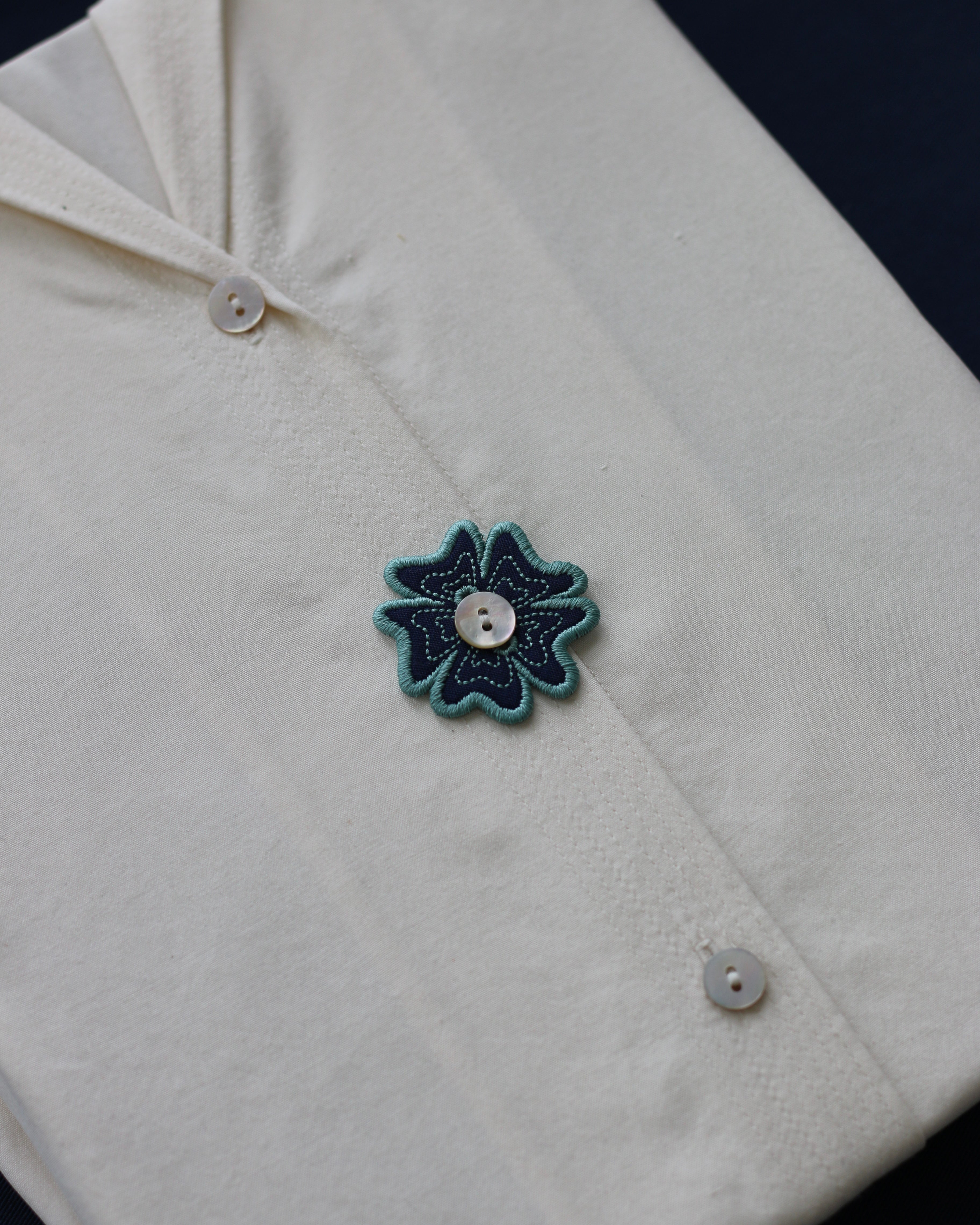 Flower Button Accessory