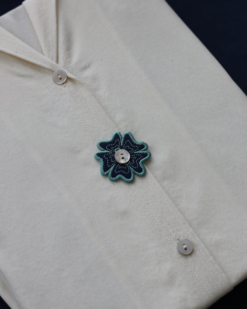 Flower Button Accessory