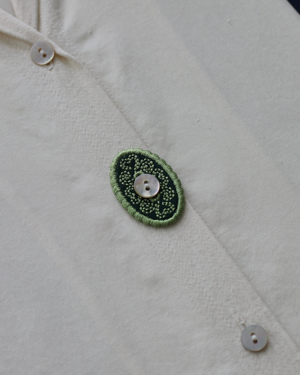 Oval Button Accessory