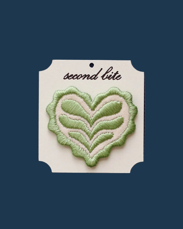 Green on Cream