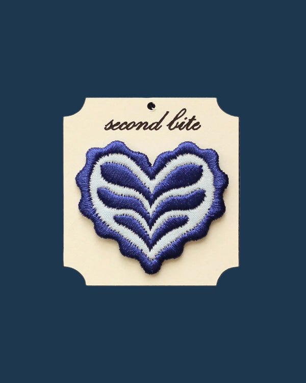 Dark Blue on Light Blue