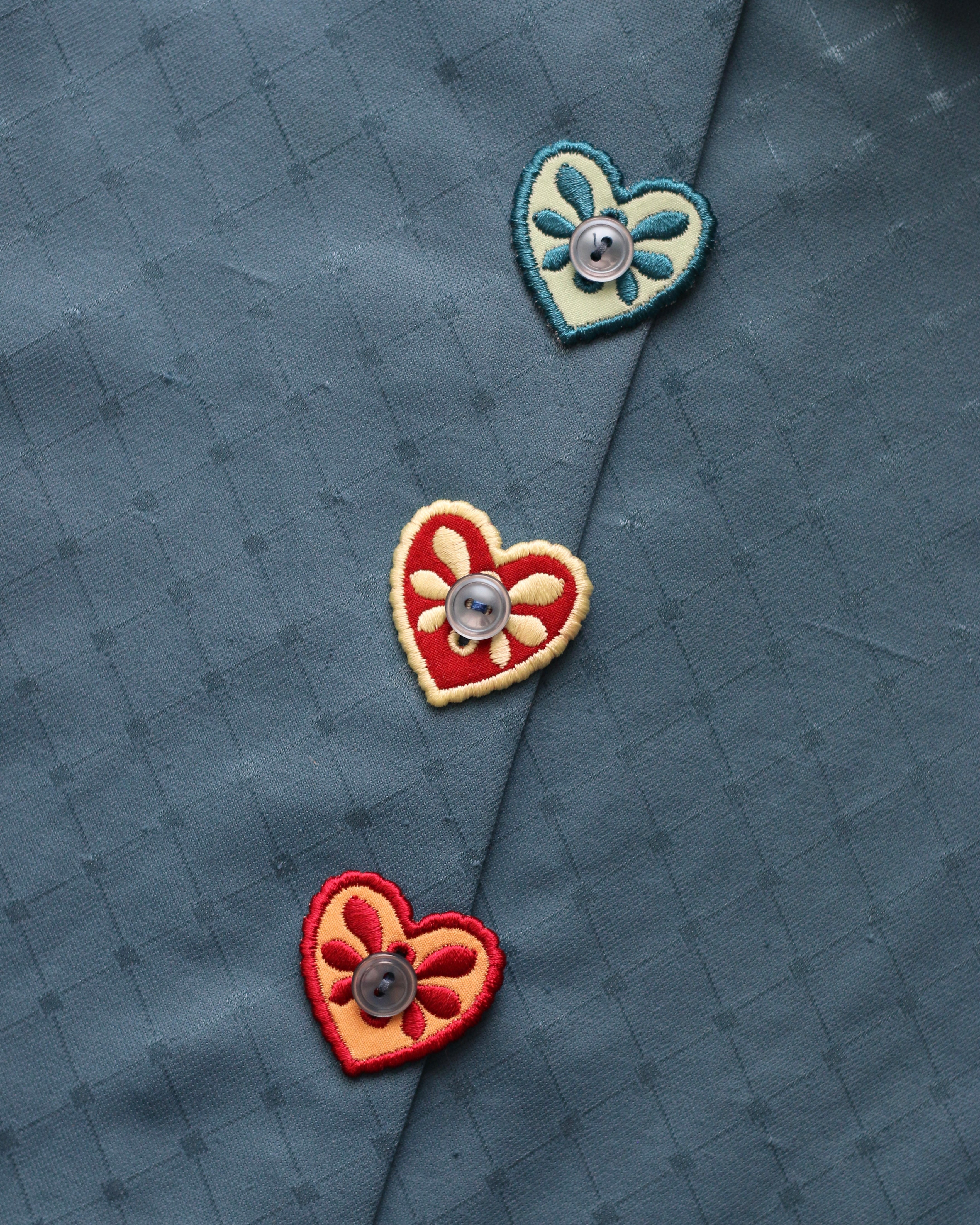 Heart Button Accessories, Set of 3