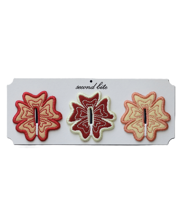 Flower Button Accessory, Set of 3