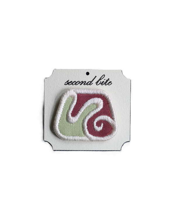 Light Pink on Green/ Blue-Red