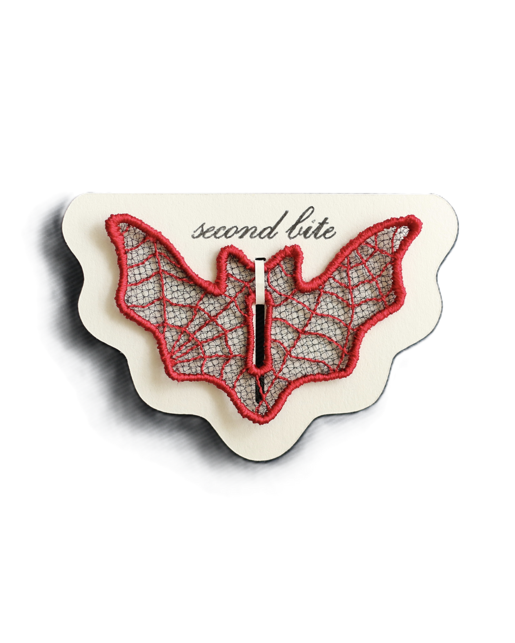Tulle Bat, 1/2" Button Accessory