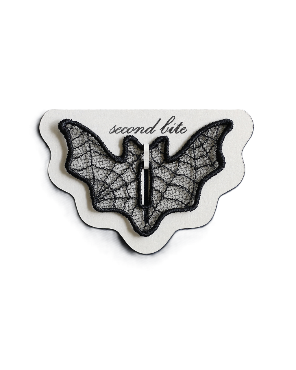 Tulle Bat, 1/2" Button Accessory