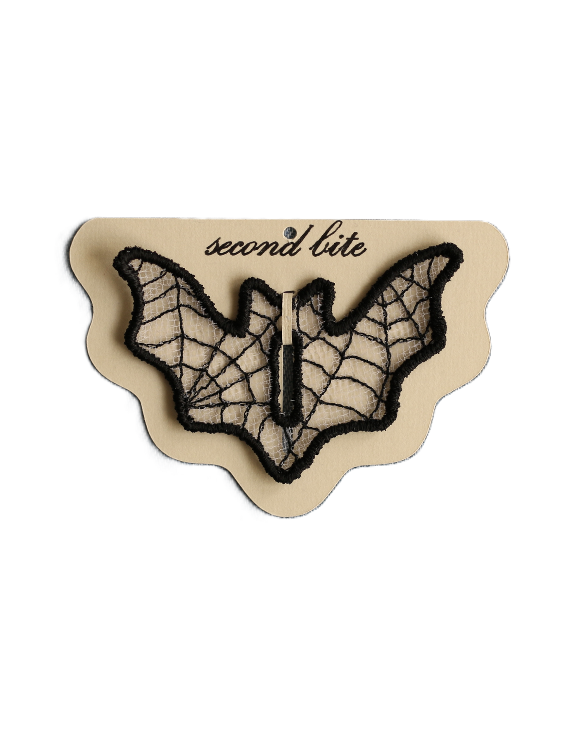 Tulle Bat, 1/2" Button Accessory