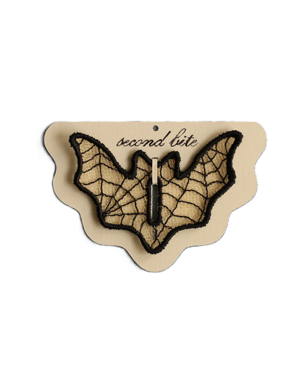 Tulle Bat, 1/2" Button Accessory