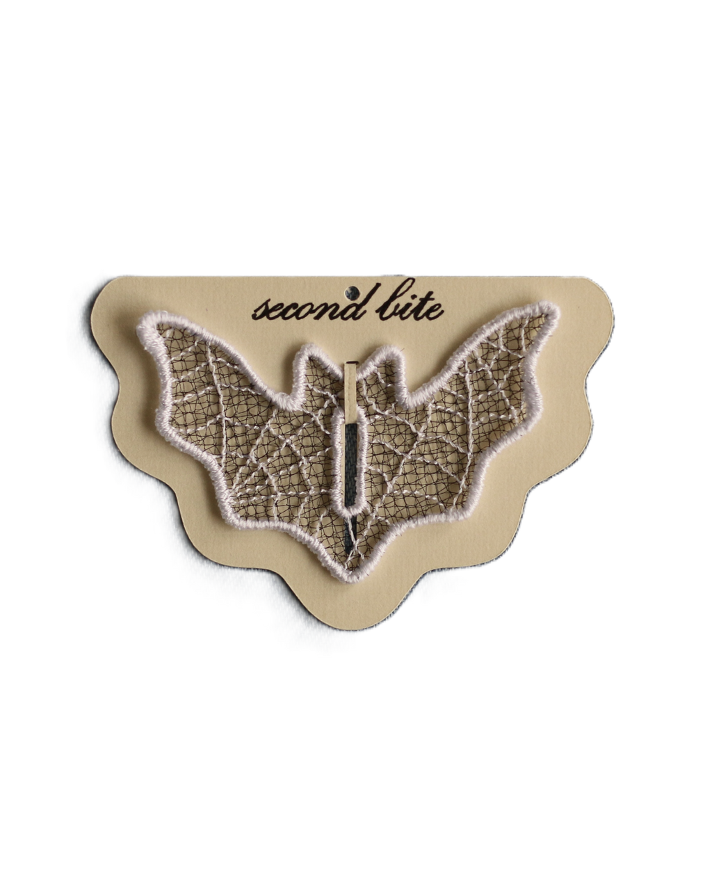 Tulle Bat, 1/2" Button Accessory