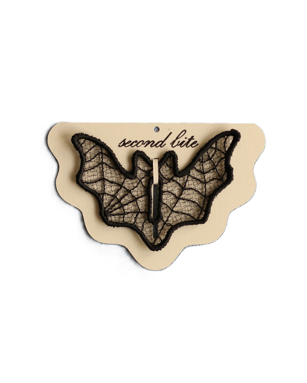 Tulle Bat, 1/2" Button Accessory