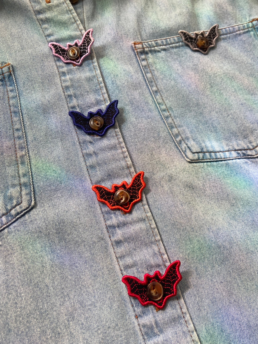 Mini Bat Button Accessory