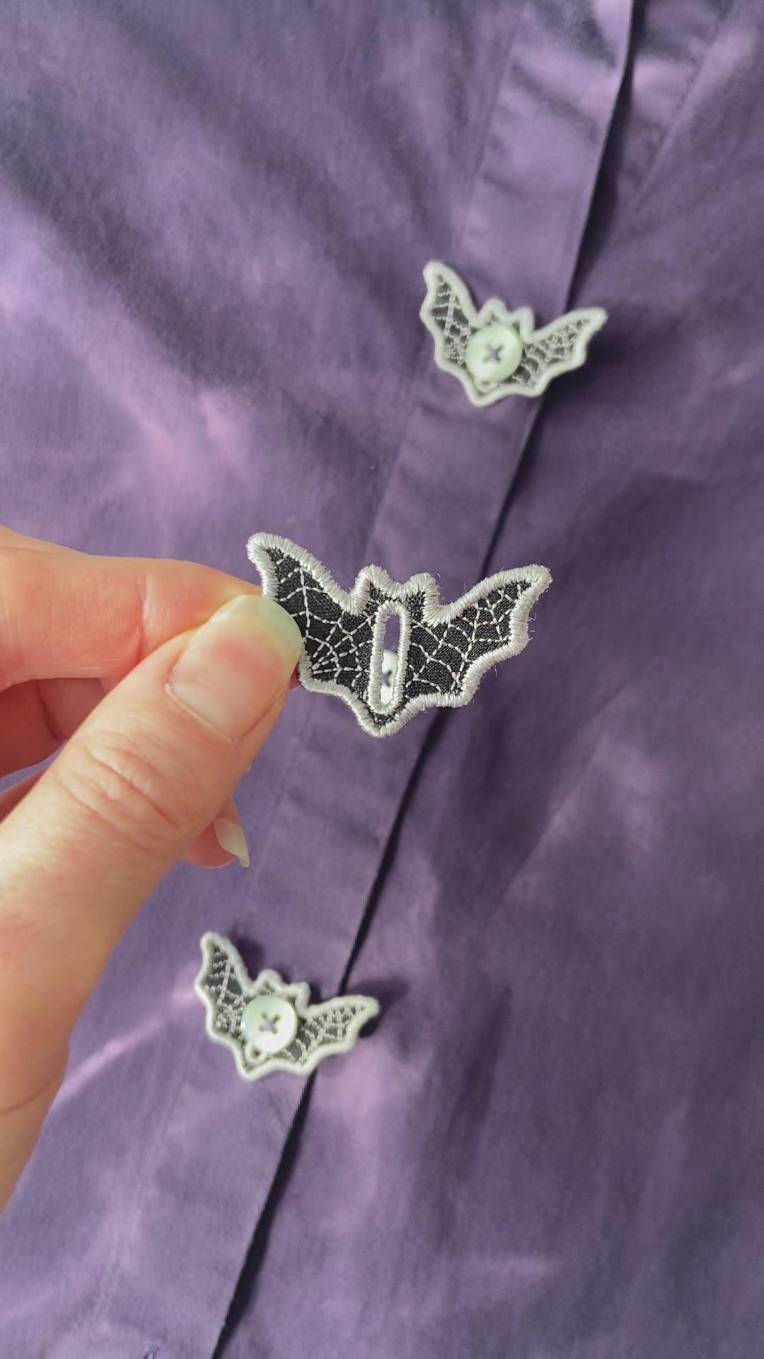 Mini Bat Button Accessory