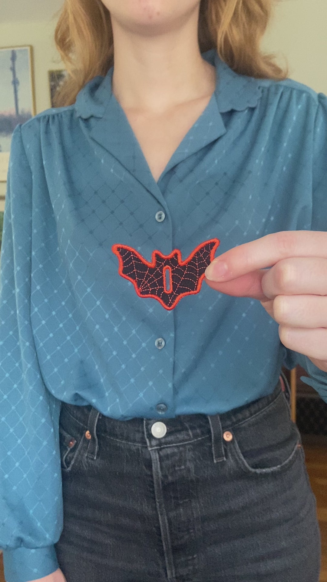 Bat Button Accessory